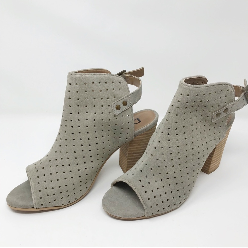 Diba Open Toe Suede Shoes (NWOT)